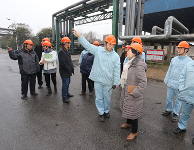 Two environmental renovation project occupational-disease-prevention facilities through the completion inspection and acceptance