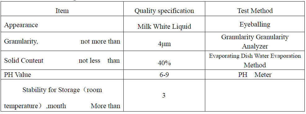 Special Emulsifying Wax for Latex Glove